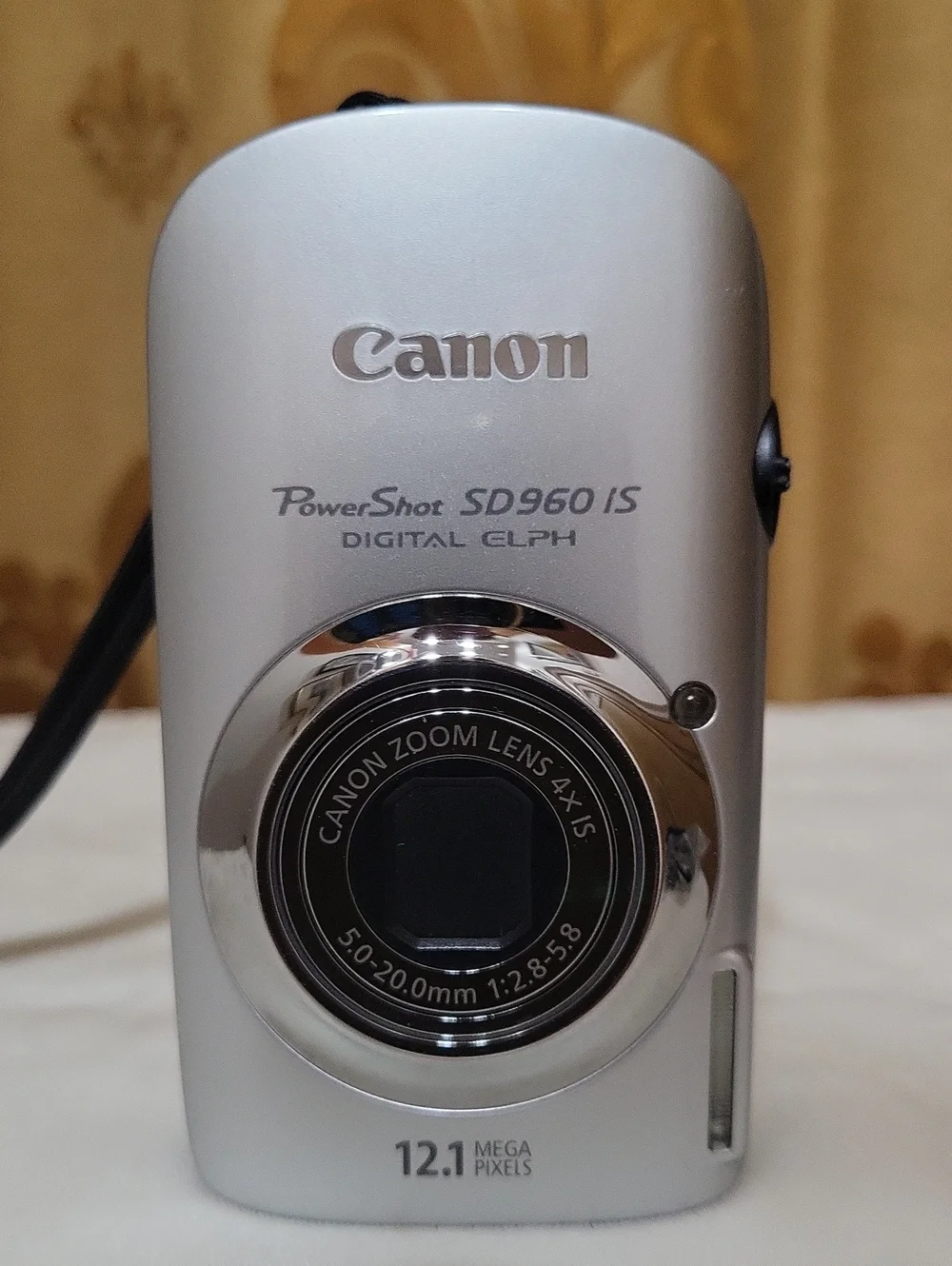 Canon Silver PowerShot SD960 IS Compact Camera with Accessories